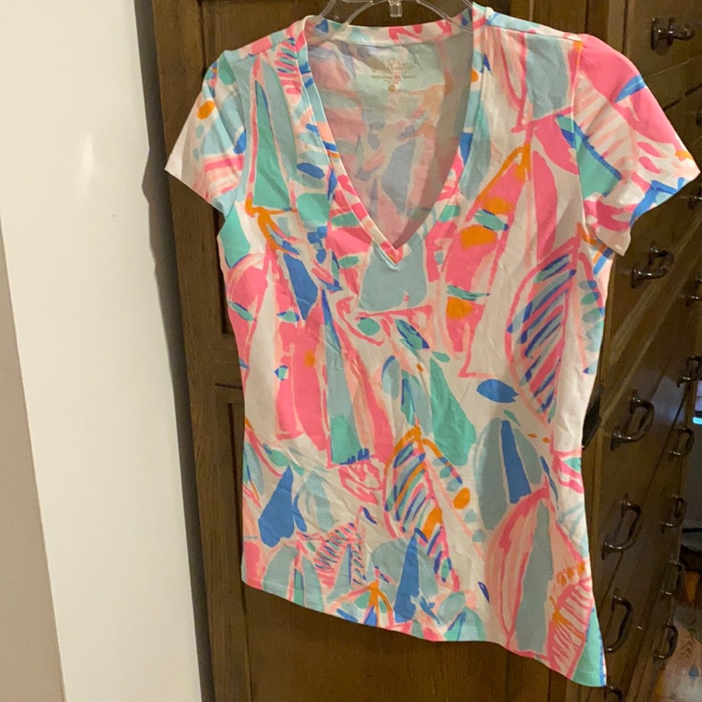 Lilly Pulitzer knit tee XS